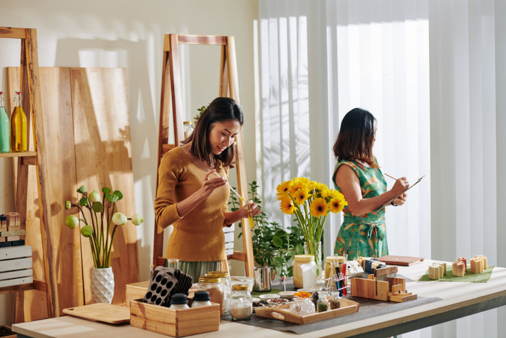 Soap making workshop