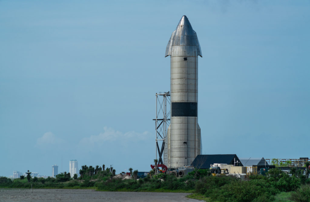 Starship at the SpaceX Starbase