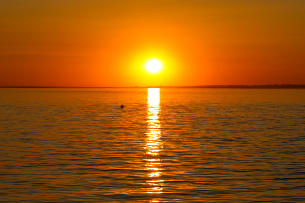 The sunsets at Whitstable