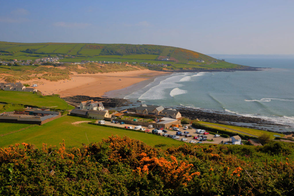 Croyde beach