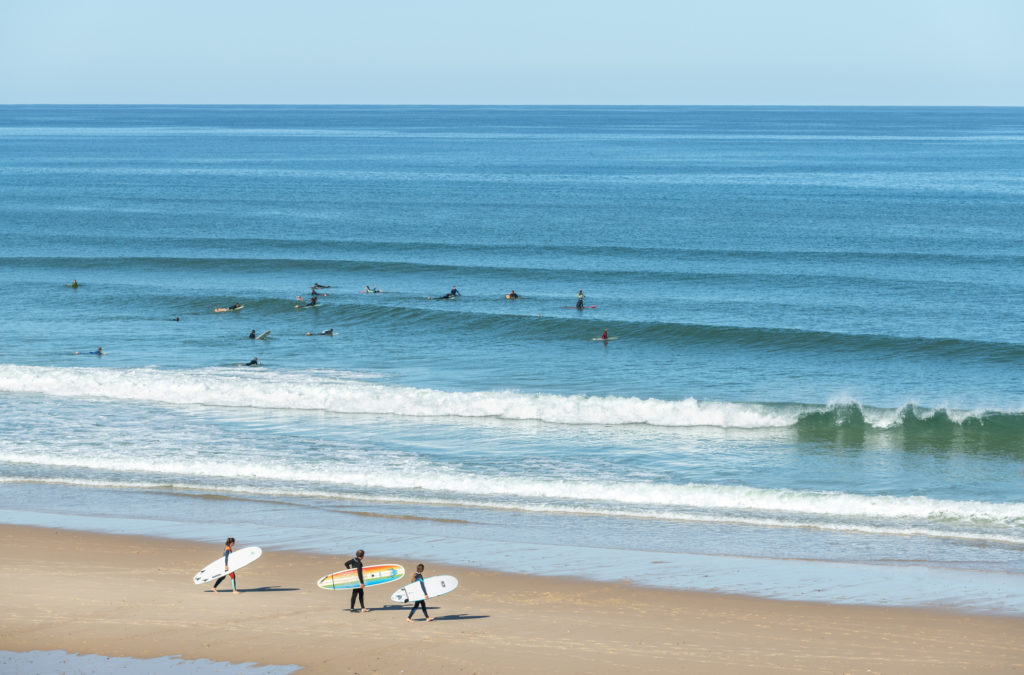 Surfing in France