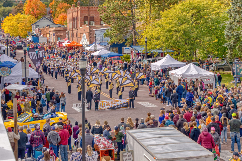 Applefest is a popular Event in Bayfield, Wisconsin