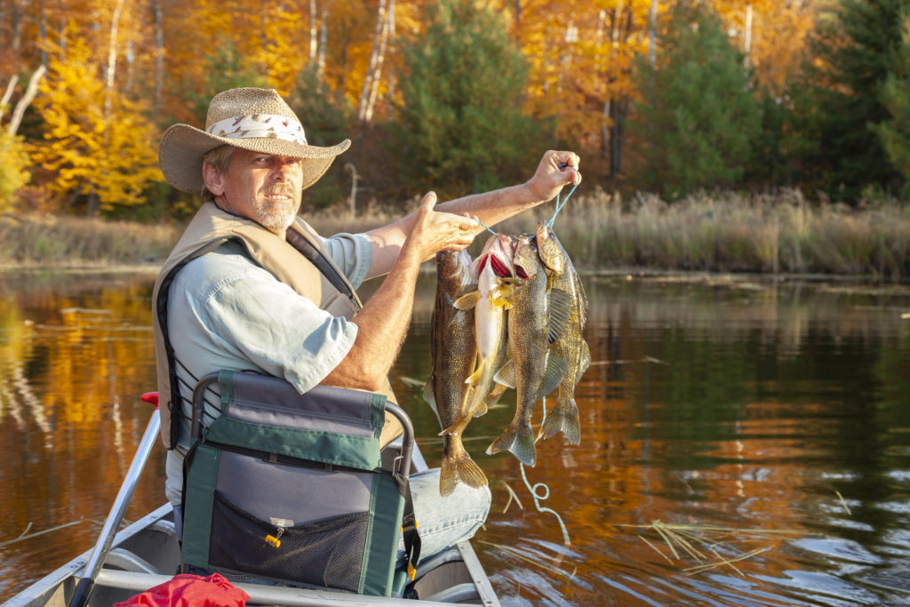 Good fishing before winter