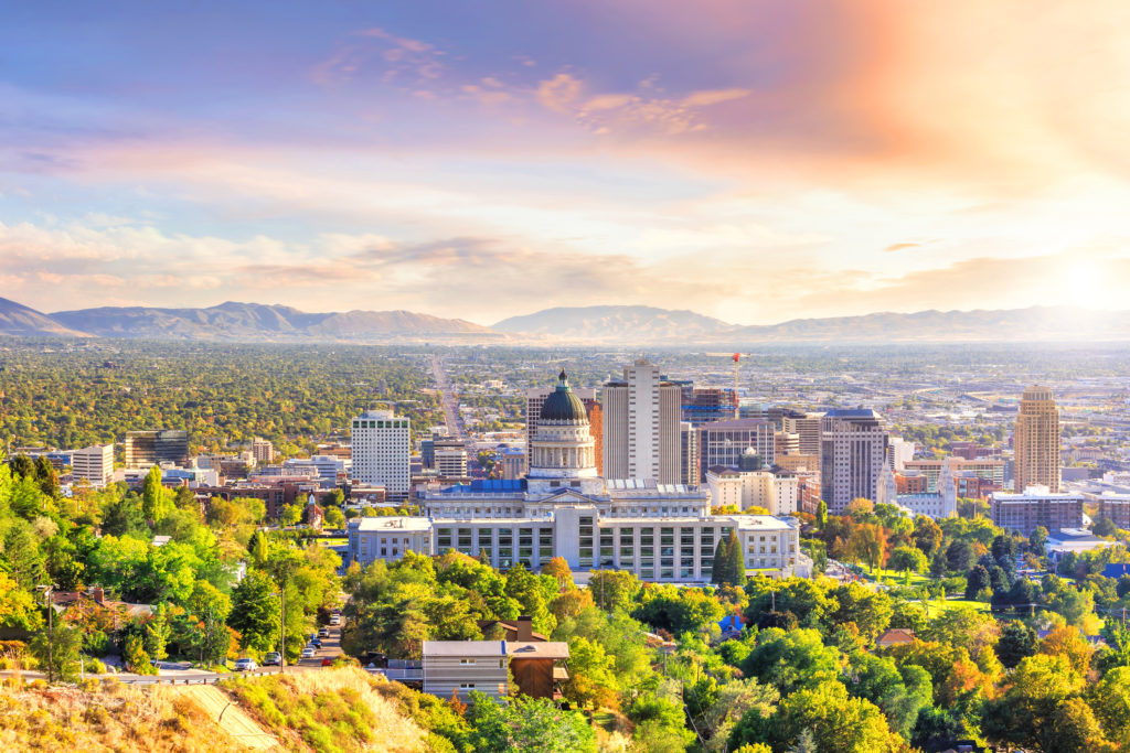 Salt Lake City Skyline