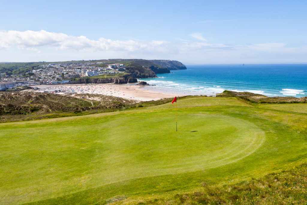 Golfing and Surf